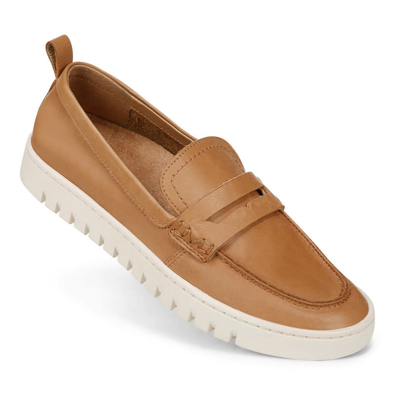 VIONIC VIONIC UPTOWN LOAFER CAMEL LEATHER