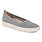 VIONIC VIONIC UPTOWN SKIMMER KNIT FLAT LIGHT GREY