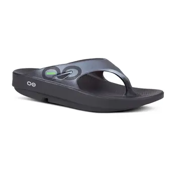 OOFOS OOFOS OORIGINAL SPORT (THONG) BLACK/GRAPHITE
