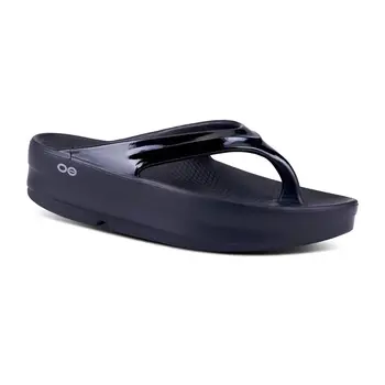 OOFOS OOFOS WOMEN OOMEGA OOLALA SANDAL BLACK