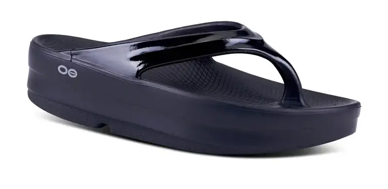 OOFOS OOFOS WOMEN OOMEGA OOLALA SANDAL BLACK