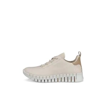 ECCO ECCO GRUUV SNEAKER LACE UP W LIMESTONE/POWDER LEATHER