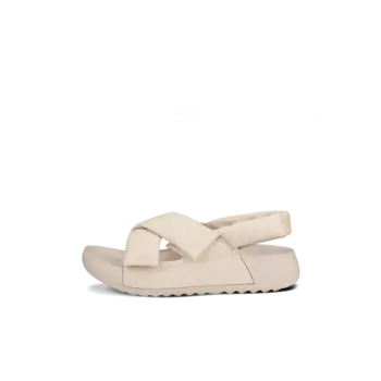 ECCO ECCO COZMO PF-2-STRAP WOMEN SANDAL LIMESTONE LEATHER