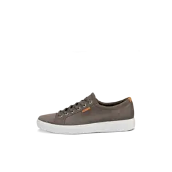 ECCO ECCO SOFT 7 M SNEAKER LACE UP DARK CLAY/LION LEATHER
