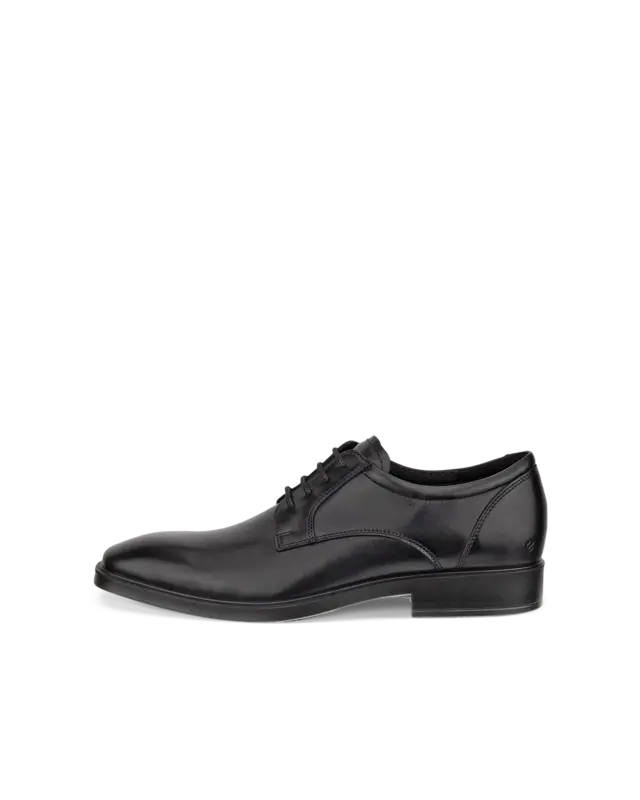 ECCO ECCO METROPOLE MILAN MEN DRESS SHOE LACE UP BLACK LEATHER