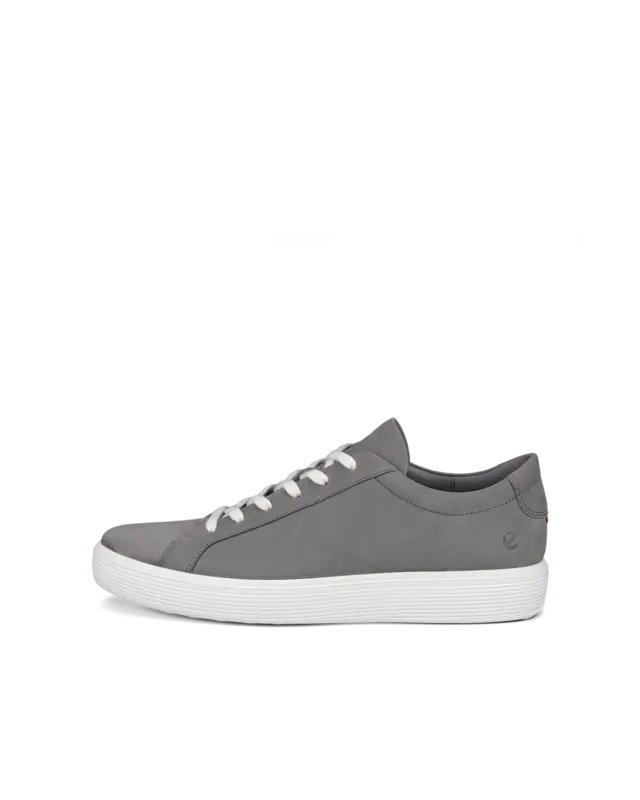 ECCO ECCO SOFT 60 SNEAKER LACE UP MENS STEEL