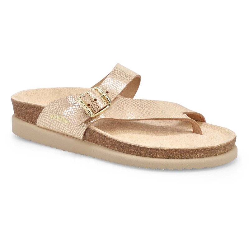 MEPHISTO MEPHISTO HELEN THONG SANDAL LIGHT SAND