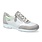 MEPHISTO MEPHISTO YLONA SNEAKER LACE UP LIGHT GREY LEATHER