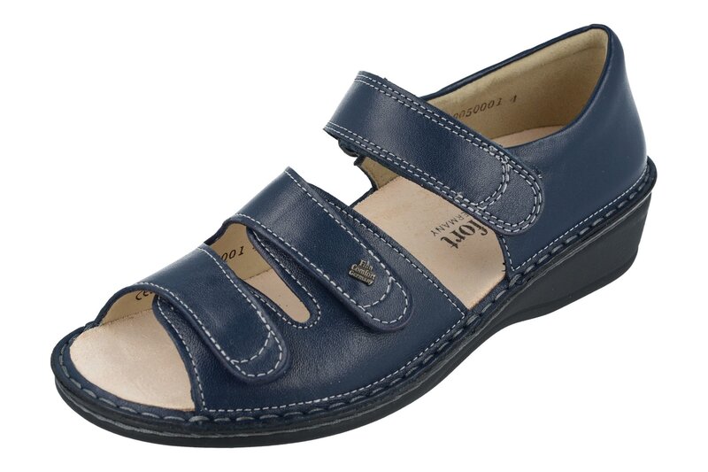 FINN COMFORT FINN COMFORT USEDOM CLOSED HEEL SANDAL ATLANTIC NUBE