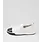 ZIERA ZIERA ABRY SNEAKER SLIP ON WHITE BLACK LEATHER