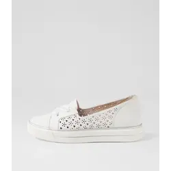 ZIERA ZIERA KENJI SNEAKER WHITE LEATHER