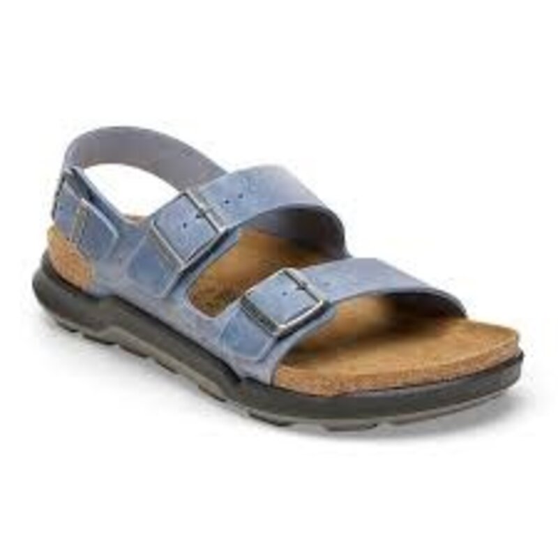 BIRKENSTOCK BIRKENSTOCK MILANO CT ELEMENTAL BLUE OILED LEATHER