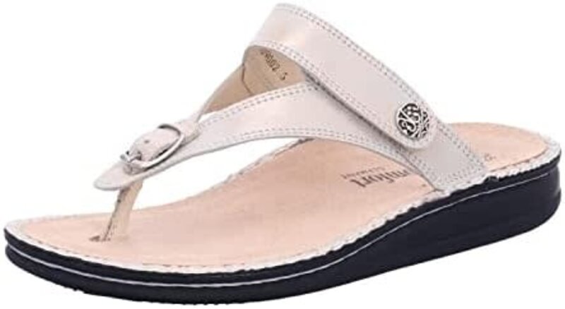 FINN COMFORT FINN COMFORT ALEXANDRIA SOFT THONG CHAMPAGNE