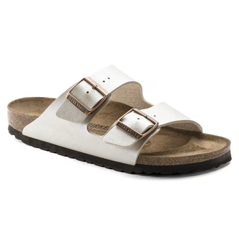 BIRKENSTOCK BIRKENSTOCK ARIZONA BIRKO FLOR GRACEFUL PEARL WHITE