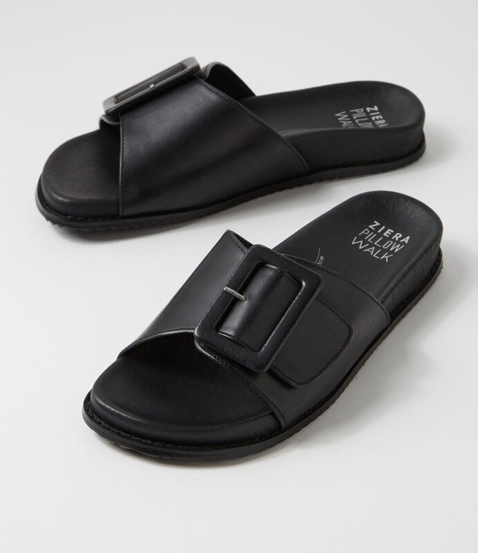 ZIERA ZIERA HANYU BLACK LEATHER