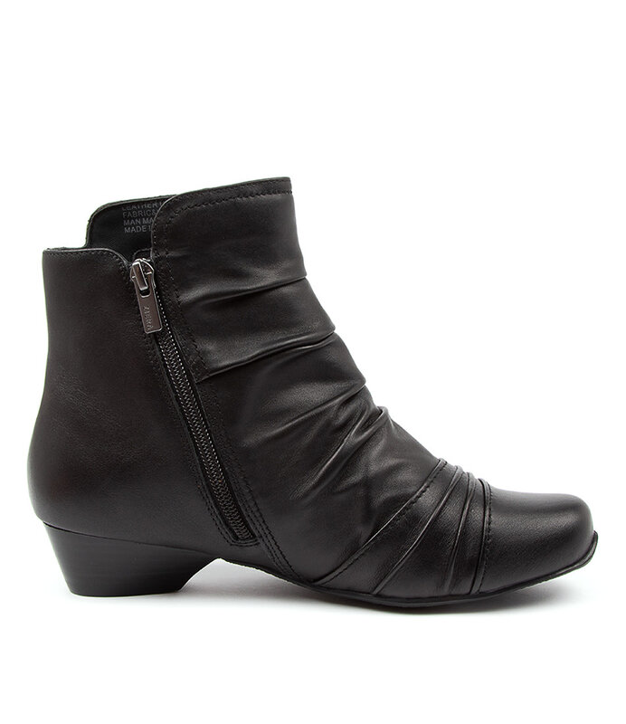 ZIERA ZIERA CAMRYN BLACK LEATHER