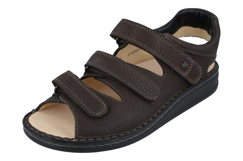 FINN COMFORT FINN COMFORT TUNIS SANDAL COFFEE HILLCREST