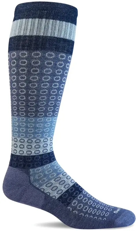 SOCKWELL SOCKWELL FULL CIRCLE DENIM 15-20 mmHg Ws (WIDE CALF)