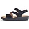 GABOR GABOR SANDAL 3 STRAP 63 600 17 BLACK NUBUCK