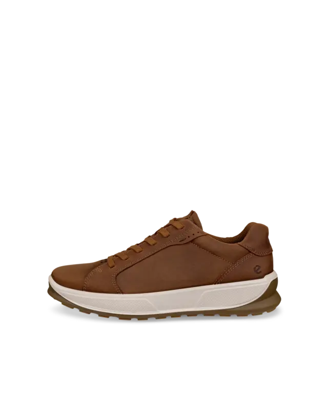 ECCO ECCO BYWAY 2.0 MEN LOW LEA SNEAKER LACE UP CAMEL LEATHER