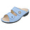 FINN COMFORT FINN COMFORT SANSIBAR SLIDE BLUE NUBE