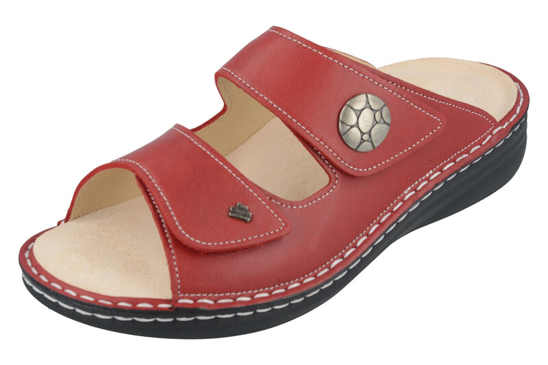 FINN COMFORT FINN COMFORT MOOREA SANDAL MELLOW SOFT POMODORE NUBE