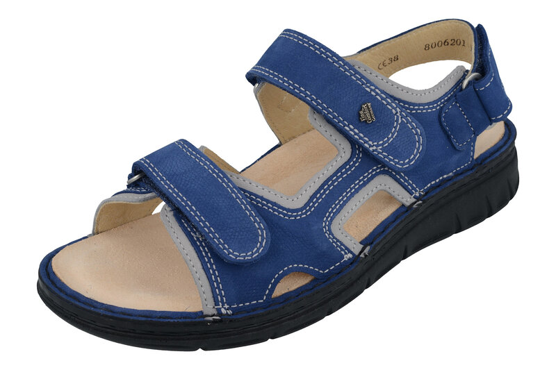 FINN COMFORT FINN COMFORT WANAKA SANDAL SOFT ATOLL/CEMENT ORIDA/NUBUK