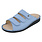 FINN COMFORT FINN COMFORT KORFU SANDAL BLUE NUBE