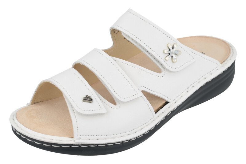 FINN COMFORT FINN COMFORT GRENADA SLIDE MELLOW SOFT WHITE CLIO