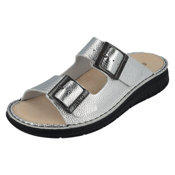 FINN COMFORT FINN COMFORT CAYMAN SANDAL SOFT ARGENTO LUCA