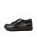 ZIERA ZIERA SHOVO PERF SNEAKER BLACK LEATHER