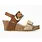 MEPHISTO MEPHISTO LEANDRE WEDGE SANDAL LIGHT SAND COMBO