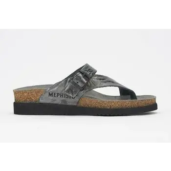 MEPHISTO MEPHISTO HELEN THONG SANDAL GREY ETNA