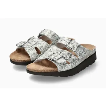 MEPHISTO MEPHISTO ZACH SANDAL FLORAL BEIGE GOLD