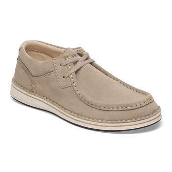 BIRKENSTOCK BIRKENSTOCK PASADENA SHOE LACE UP TAUPE SUEDE LEATHER