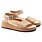 BIRKENSTOCK BIRKENSTOCK GLENDA SANDCASTLE NUBUCK LEATHER