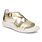 VIONIC VIONIC HARMONY SANDAL GOLD METALLIC LEATHER