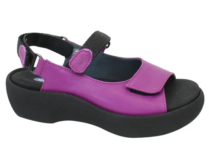 WOLKY WOLKY JEWEL SANDAL BOUGAINVILLE LEATHER