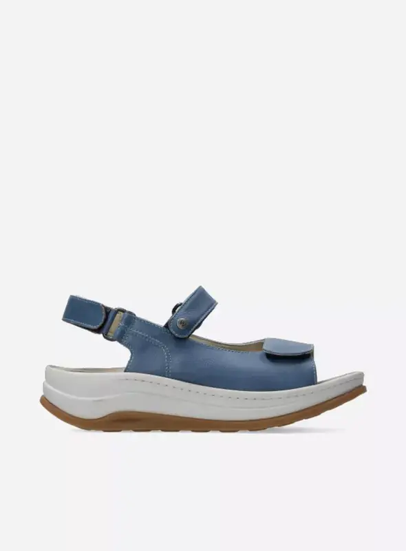 WOLKY WOLKY ADURA SANDAL SKY BLUE LEATHER
