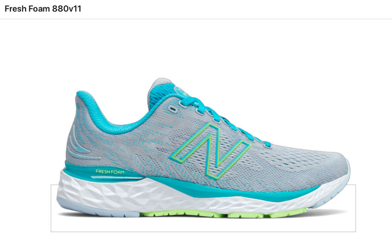 NEW BALANCE NEW BALANCE WOMEN W880S11 LIGHT CYCLONE