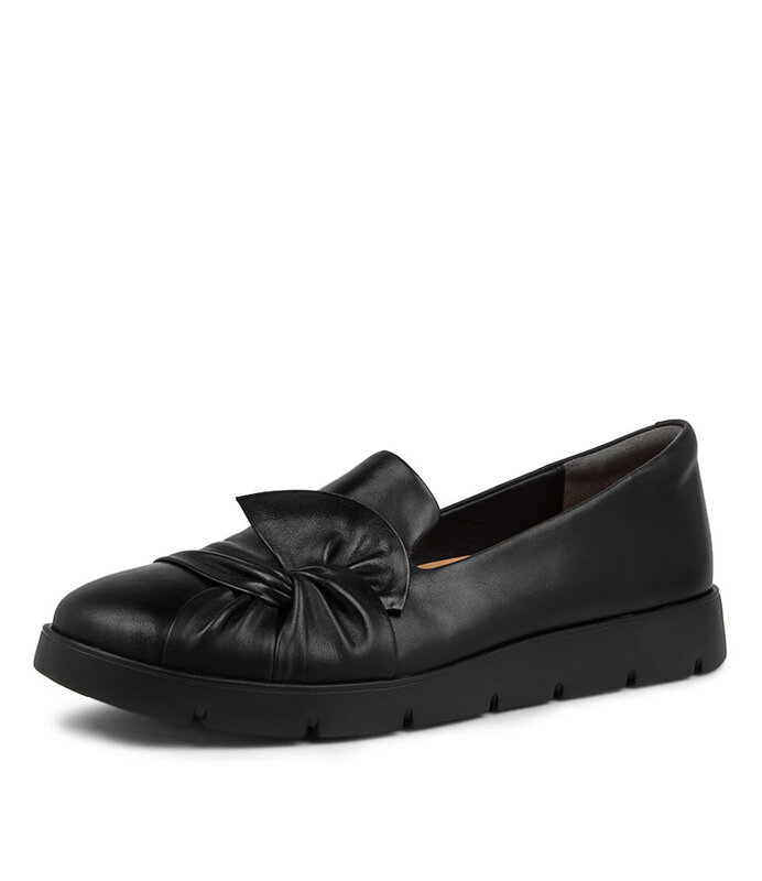 ZIERA ZIERA MILESS BLACK LEATHER