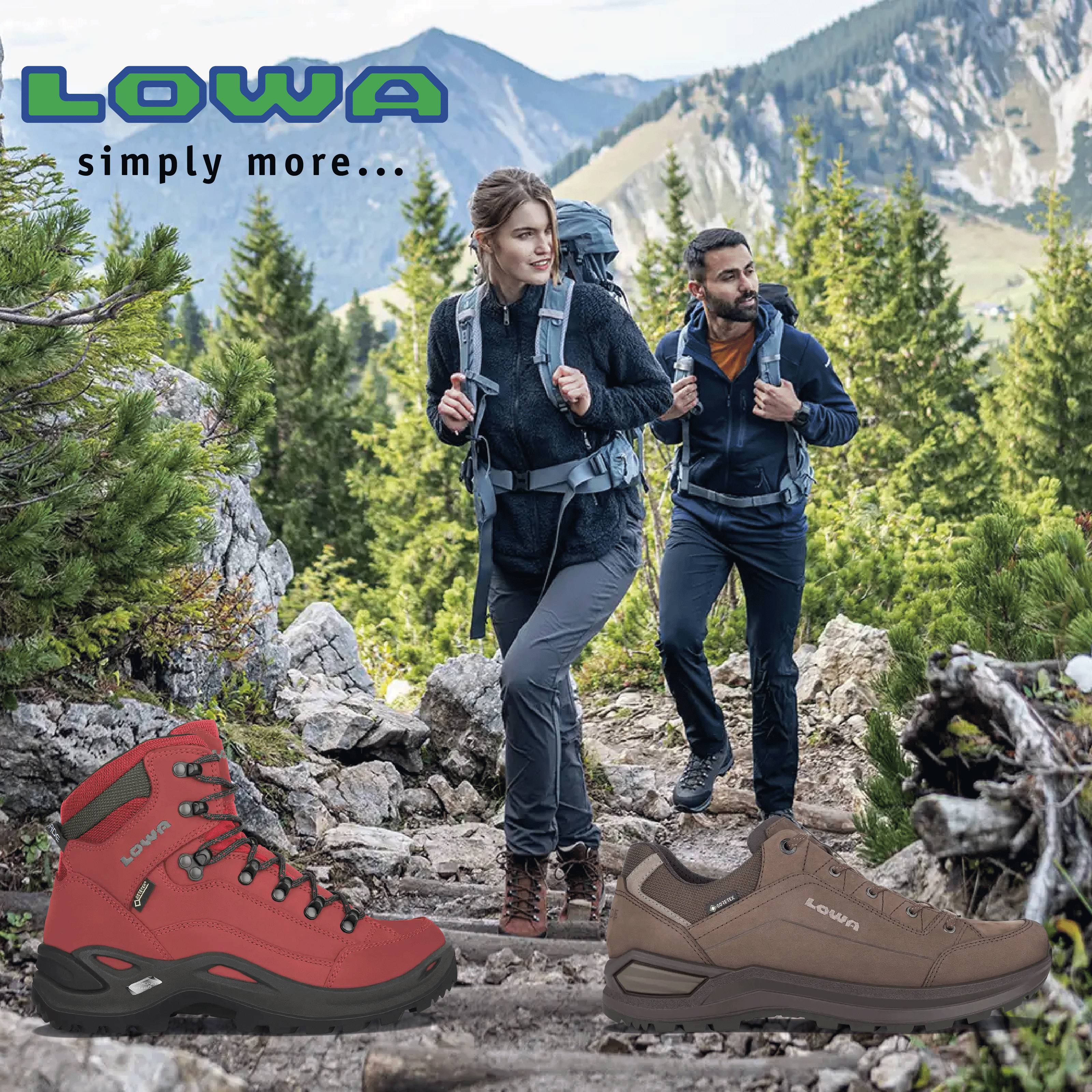 LOWA is a company with a long tradition that has been based from the beginning in the Bavarian town of Jetzendorf. Over a period of nearly 100 years, the small shoe­making shop has become a global outdoor company that sells boots and shoes