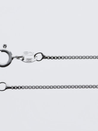 Sterling Silver 18-inch 1.1 mm Box Chain