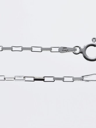 Sterling Silver 20-inch 1.7mm Long Box Chain