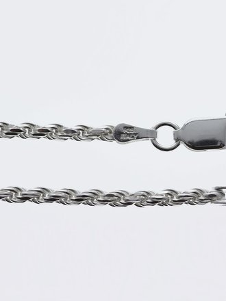 Sterling Silver 18-inch 2.2mm Rope Chain