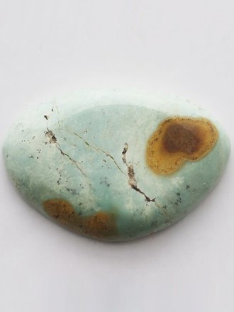 8.80ct Untreated Burtis Blue Turquoise Cabochon 8.80ct Untreated Burtis Blue Turquoise Cabochon