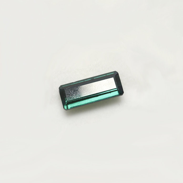 5.50ct Emerald-cut Indicolite Tourmaline Gemstone