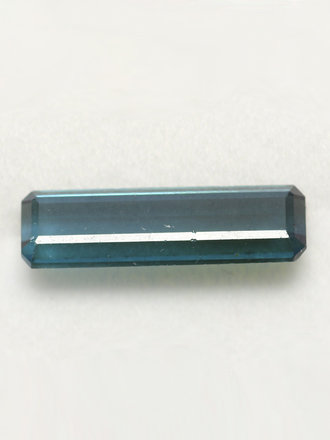 3.00ct Emerald-cut Indicolite Tourmaline Gemstone