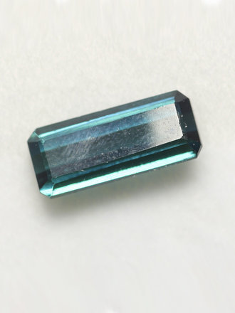 2.90ct Emerald-cut Indicolite Tourmaline Gemstone