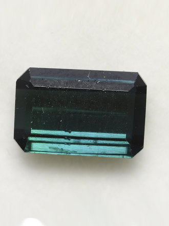 3.10ct Emearld-cut Indicolite Tourmaline Gemstone 3.10ct Emearld-cut Indicolite Tourmaline Gemstone